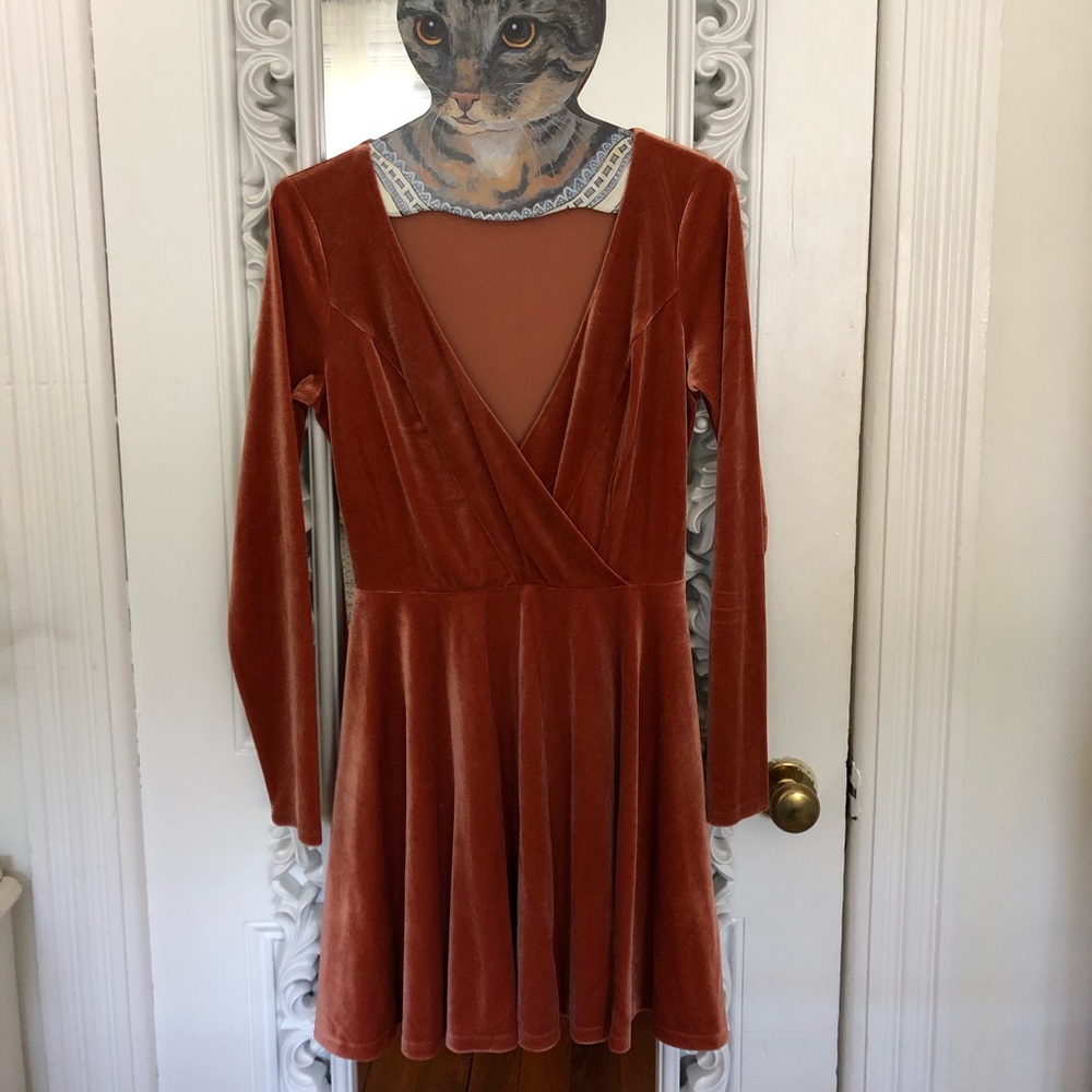 Kimchi Blue Velvet Dress